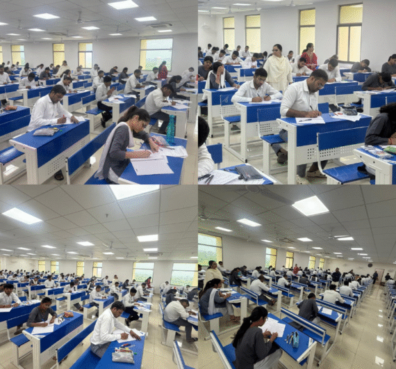 Annual exam of MBBS 2024-25 batch in Asmc Kd